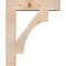Ekena Millwork Westlake Block Smooth Bracket w/ Offset Brace, Douglas Fir, 7 1/2"W x 30"D x 36"H BKT0806X30X36WTL05SDF - alternate 4